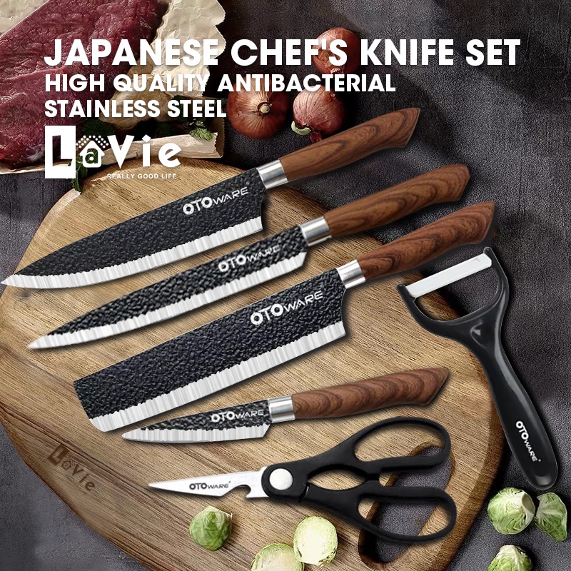 LaVie Japanese Chef's Knife Genuine OTO Kitchen Knife Set Stainless