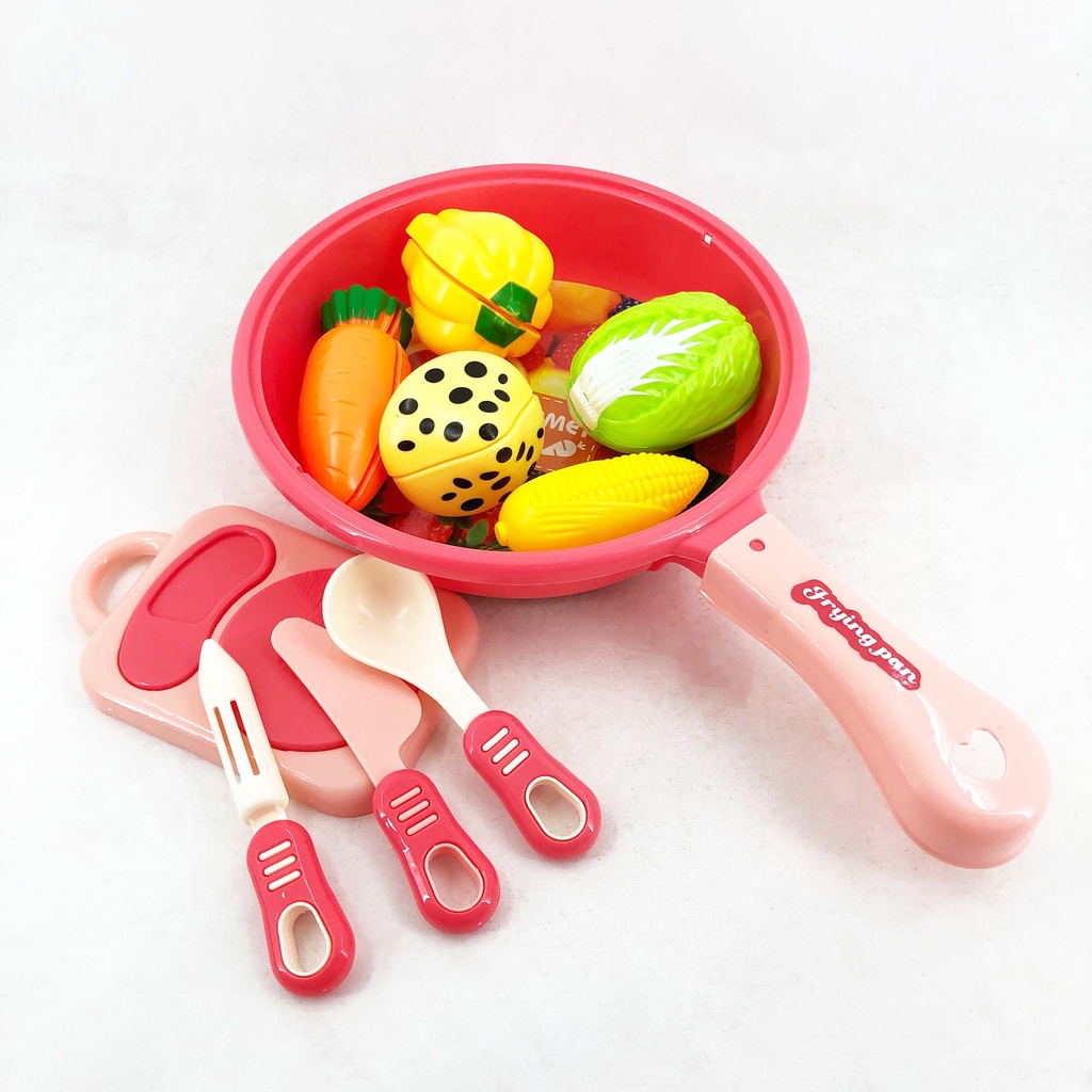 Lucky Delicacy Kitchen Cook a Delicious Meal Frying Pan Toy Best