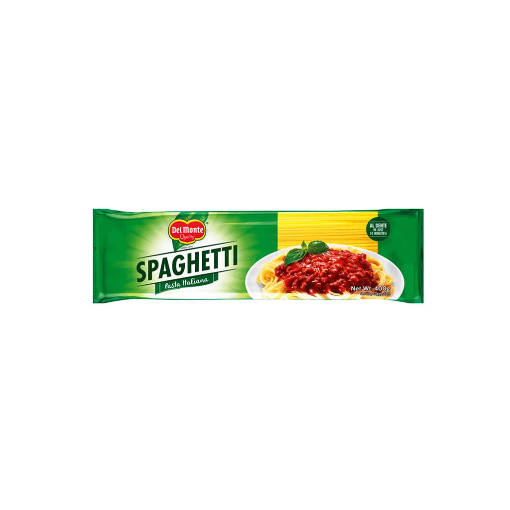 Del Monte Spaghetti Pasta Italiana 400g Shopee Philippines