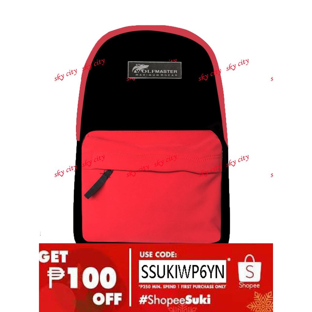 Sky city COD backpack waterproof Shopee Philippines
