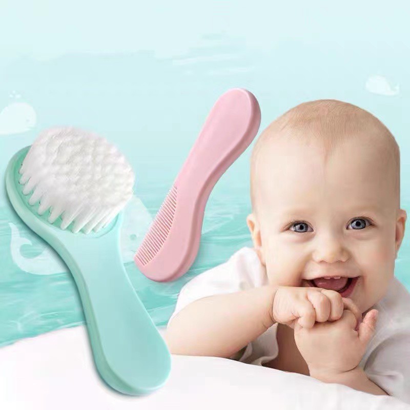 Baby Shower Brush 2pcsblue
