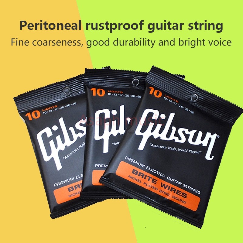 Gibson Acoustic / Electric Guitar Strings Gitara Ng Mga Kuwerdas String