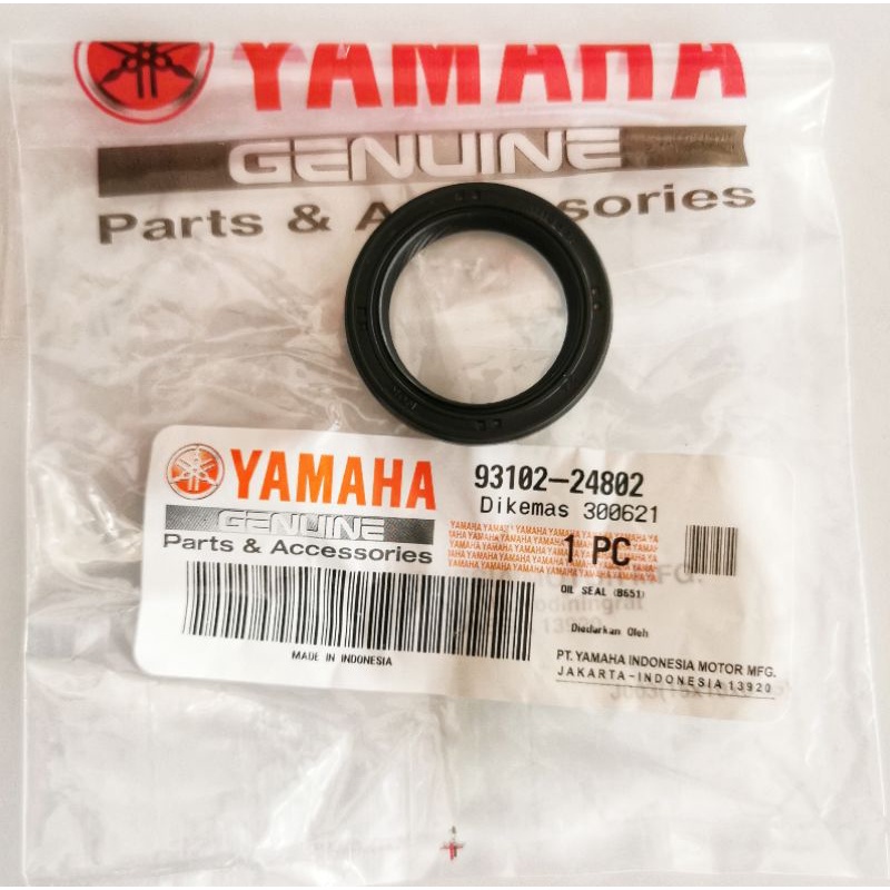 9310224802 OIL SEAL PULLEY SIDE AEROX V1 V2 NMAX V2 GENUINE YAMAHA