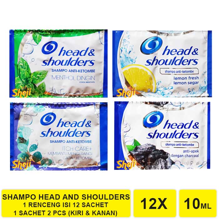 Head AND SHOULDERS Shampoo 1 Contents 12 Sachets Shopee Philippines