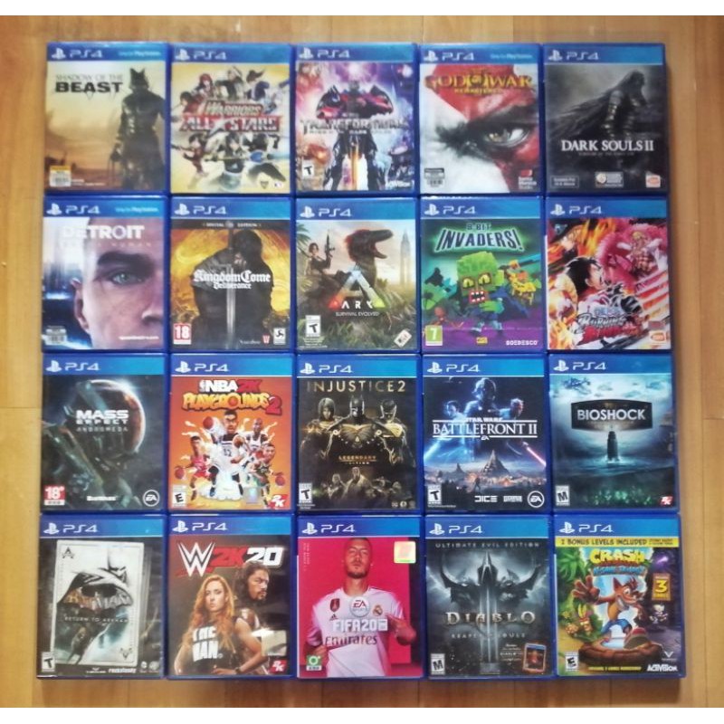 P1's Cheap PS4 Games (116th release) Shopee Philippines