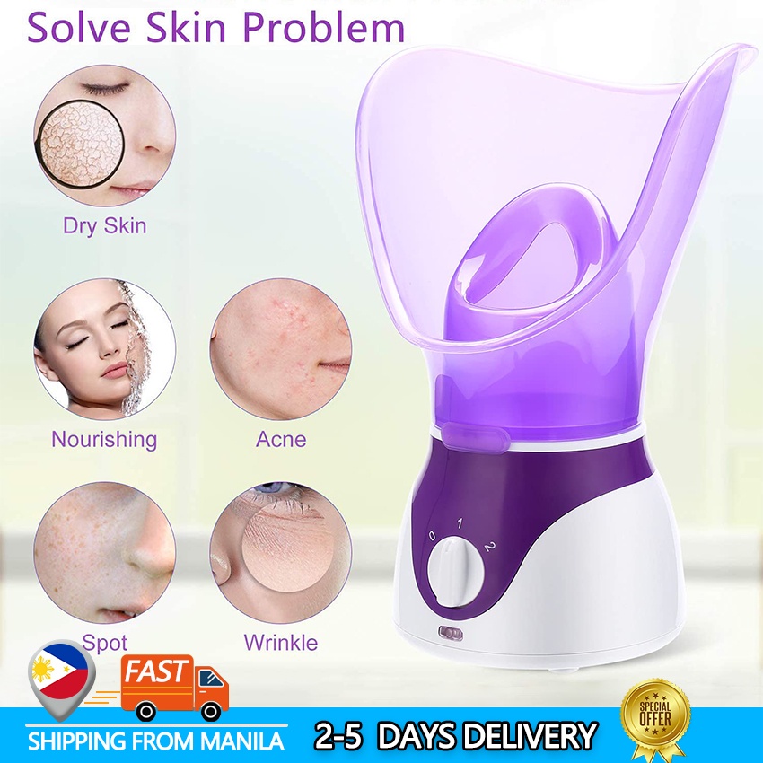 Nano Ionic Facial Steamer Inhalation Facial Steamer Skin Care Thermal
