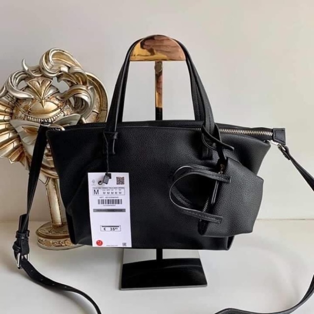 Zara Sling Bag Black Shopee Philippines