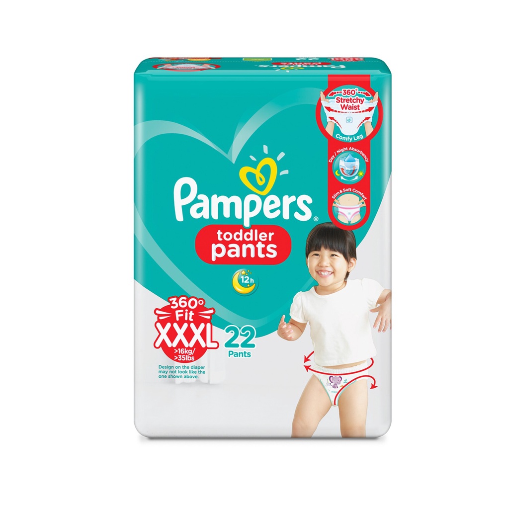 PAMPERS, Baby Dry Pants Diaper Extra Extra Extra Large (XXXL) 22s
