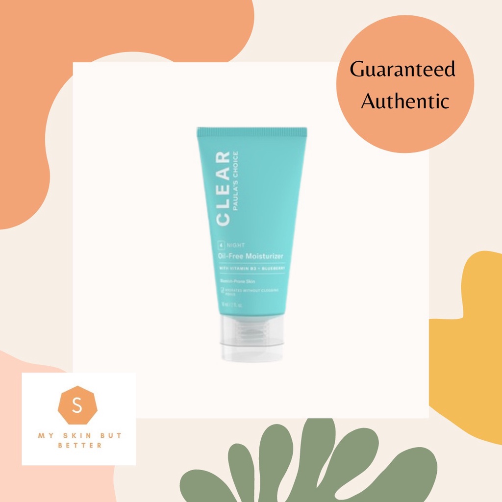 Paula's Choice Clear OilFree Lightweight Face Moisturizer Shopee