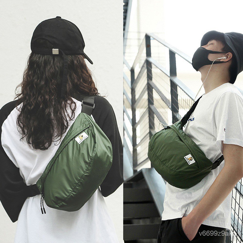 Fully waterproof Chest Bag Lightweight Waist Bag Leisure Sling bag