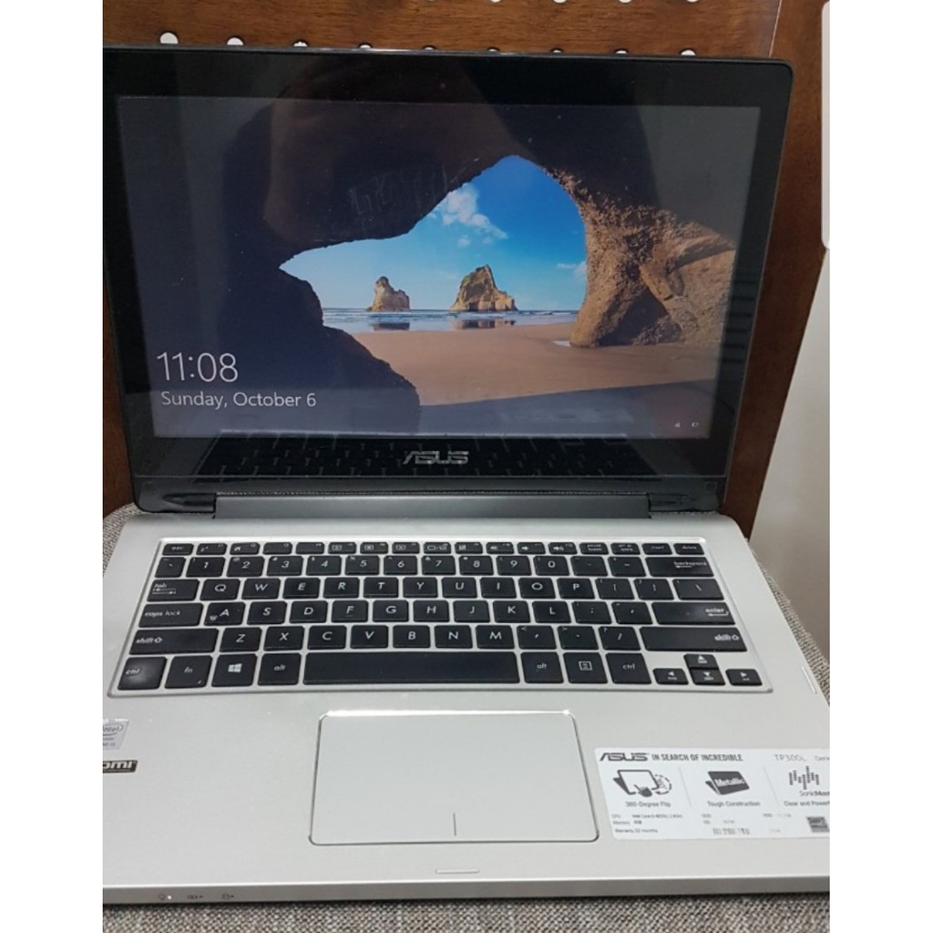 ASUS Laptop/Transformer Book Flip TP300L Intel Core i3 4GB