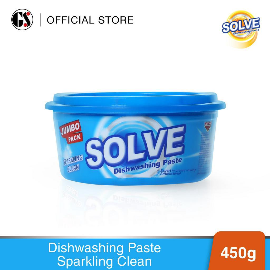 Solve Sparkling Clean Dishwashing Paste 450g Shopee Philippines