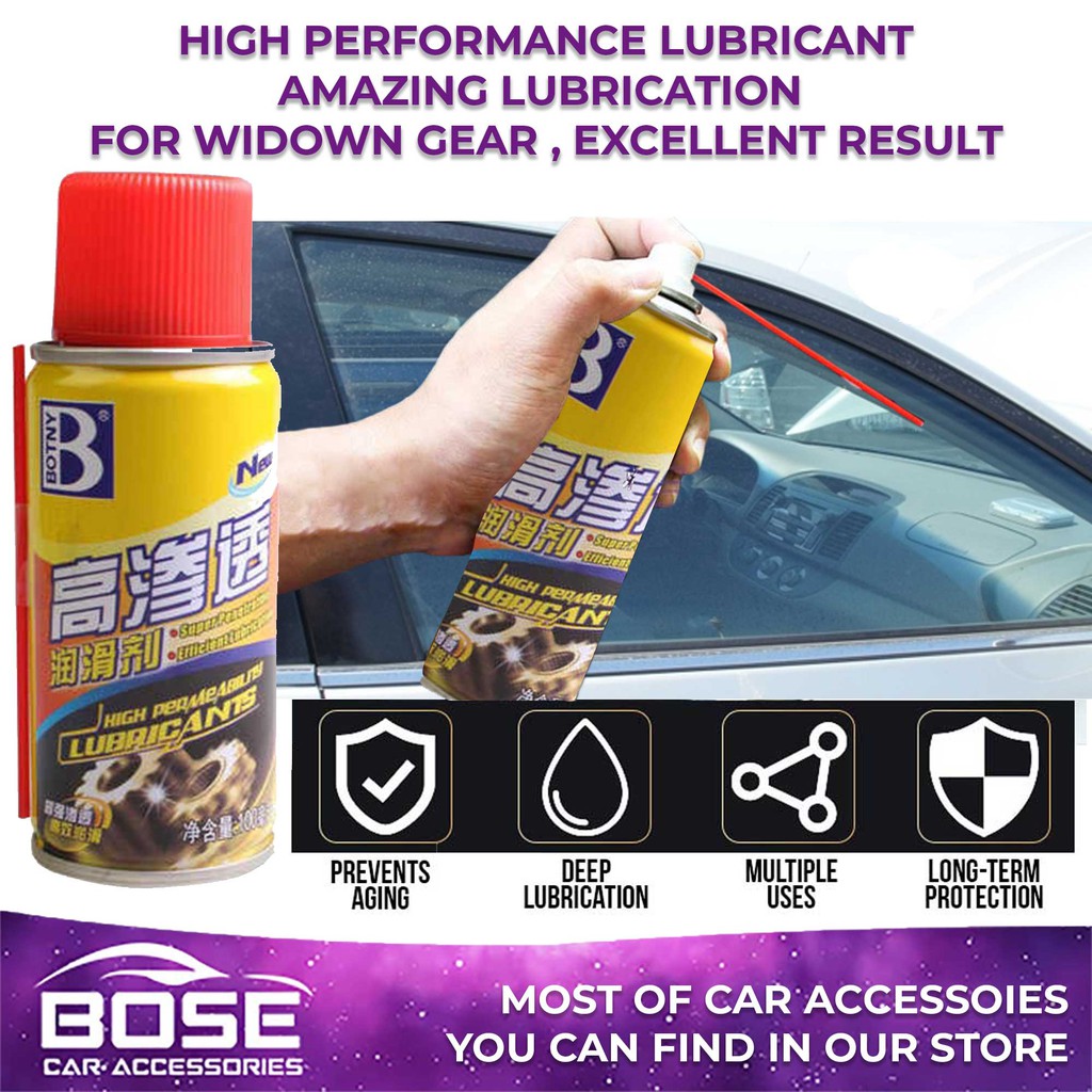 Botny Lubricant High Performance Lubrication Window Gear Car Door Glass