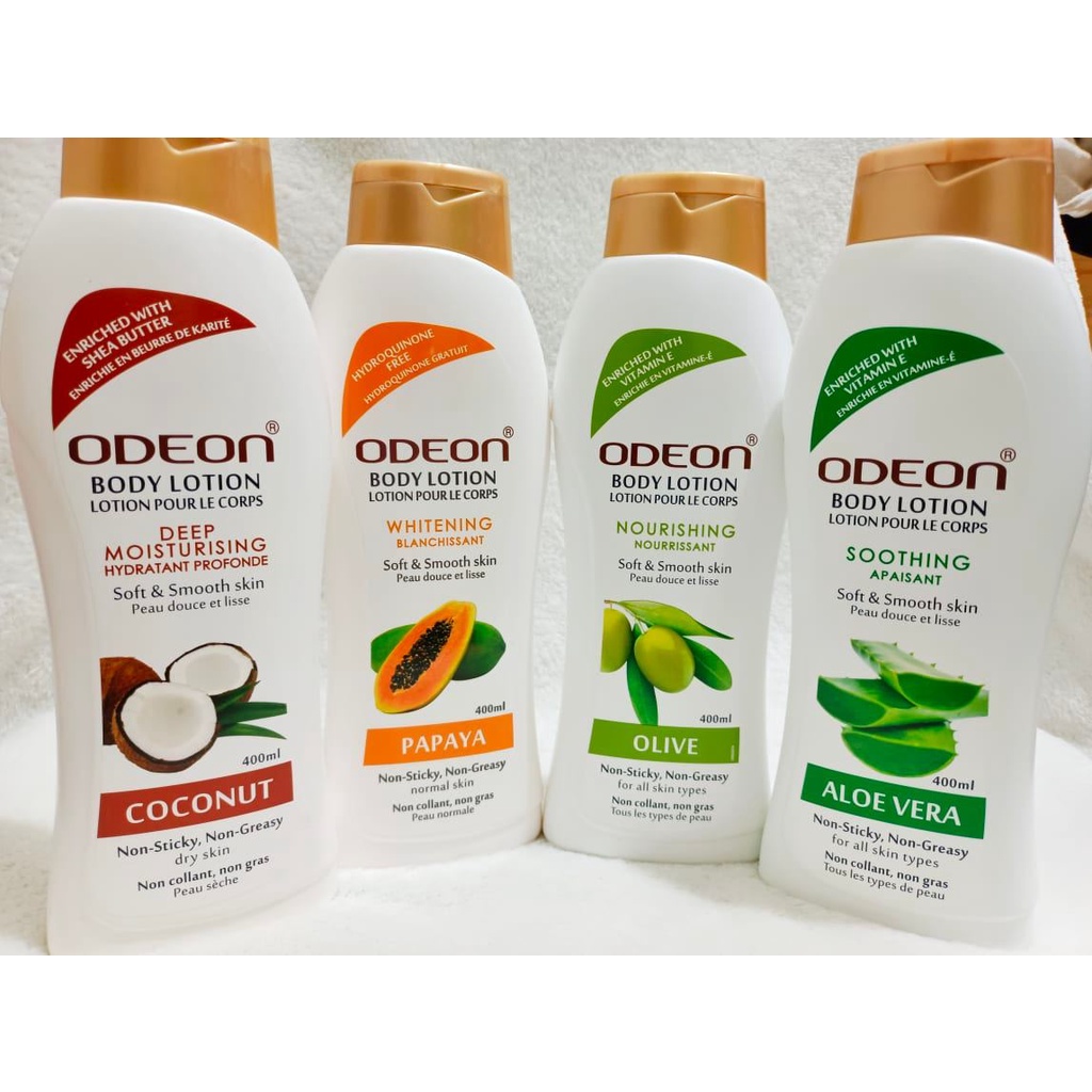 IMPORTED 101 ORIGINAL ODEON BODY LOTION 400ml Shopee Philippines