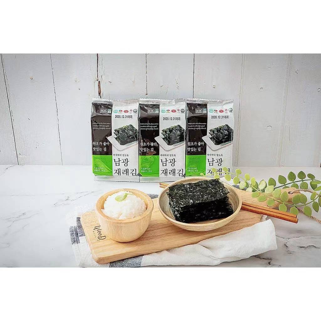 Cozygrocery Namkwang Korean Seasoned Traditional Laver Roasted Nori