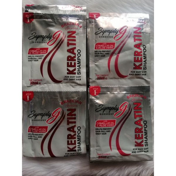 70Off SimplyG Keratine Shampoo (12pcs) Shopee Philippines