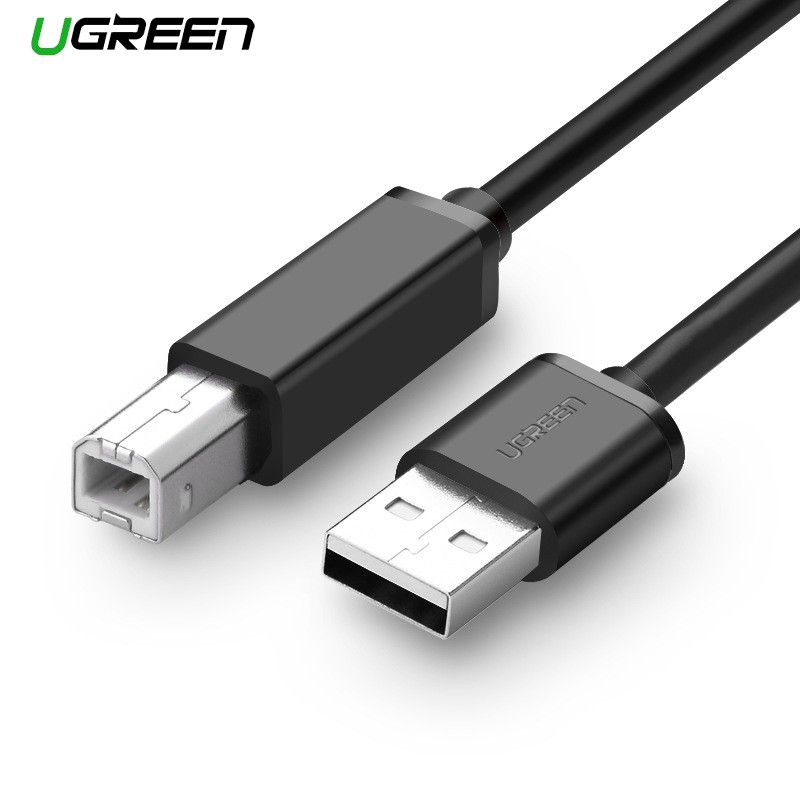 Ugreen Square Port USB Printer Cable For Printer/Fax Machine/Scanner