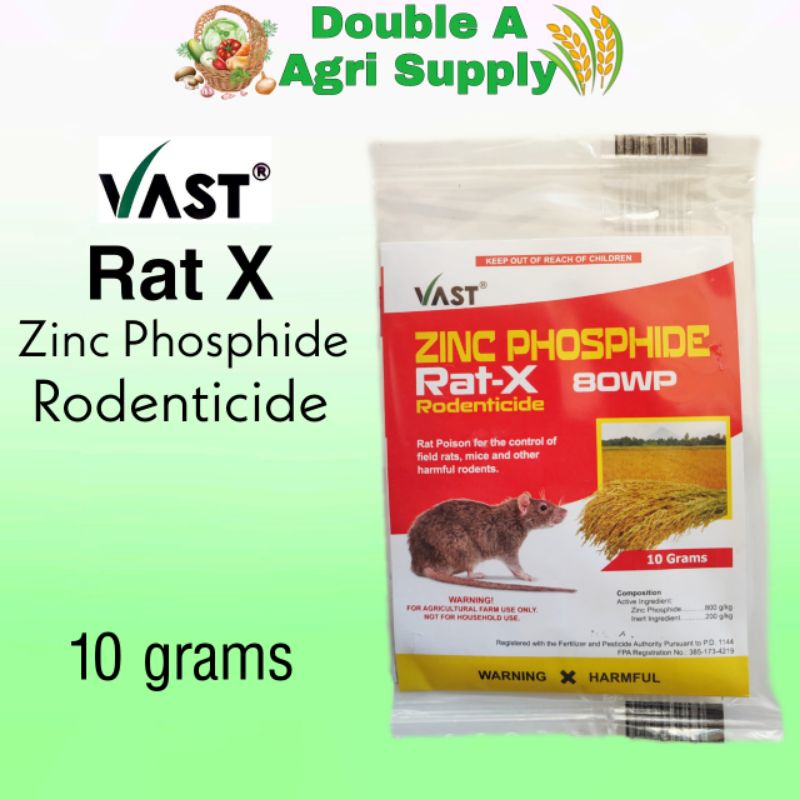 Rat X / Zinc Phosphide / Rat Killer / Rodenticide / Pamatay sa Daga