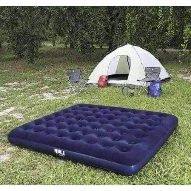 Bestway Inflatable Double Air Bed With Electric Air Pump Shopee