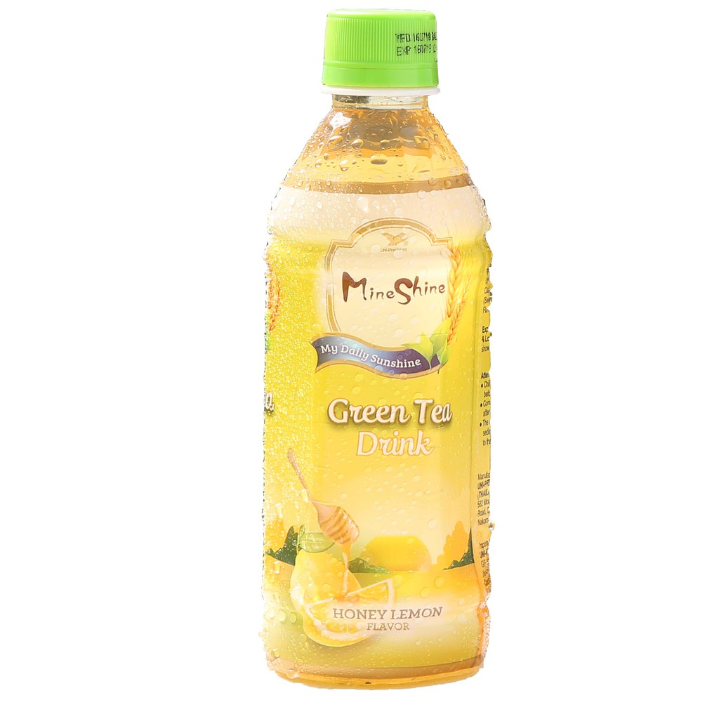 Mine Shine Green Tea Drink Honey Lemon Flavor 350 ml Shopee Philippines