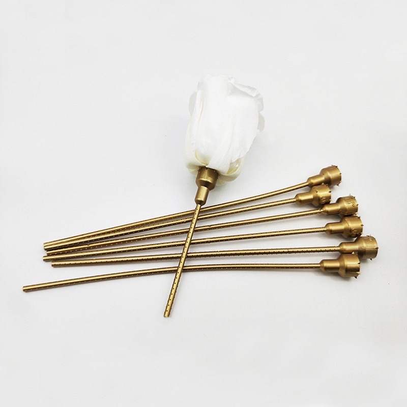 Gold Plastic Stems for DIY Preserved Rose (20cm) Shopee Philippines