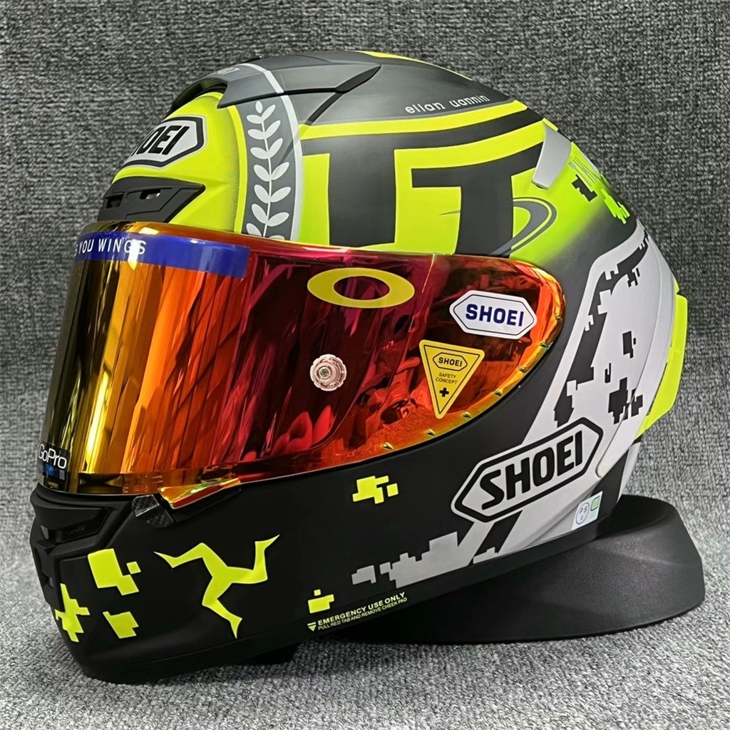 SHOEI X14 Helmet / SHOEI Isle of Man TT Design/ Full Face Helmet