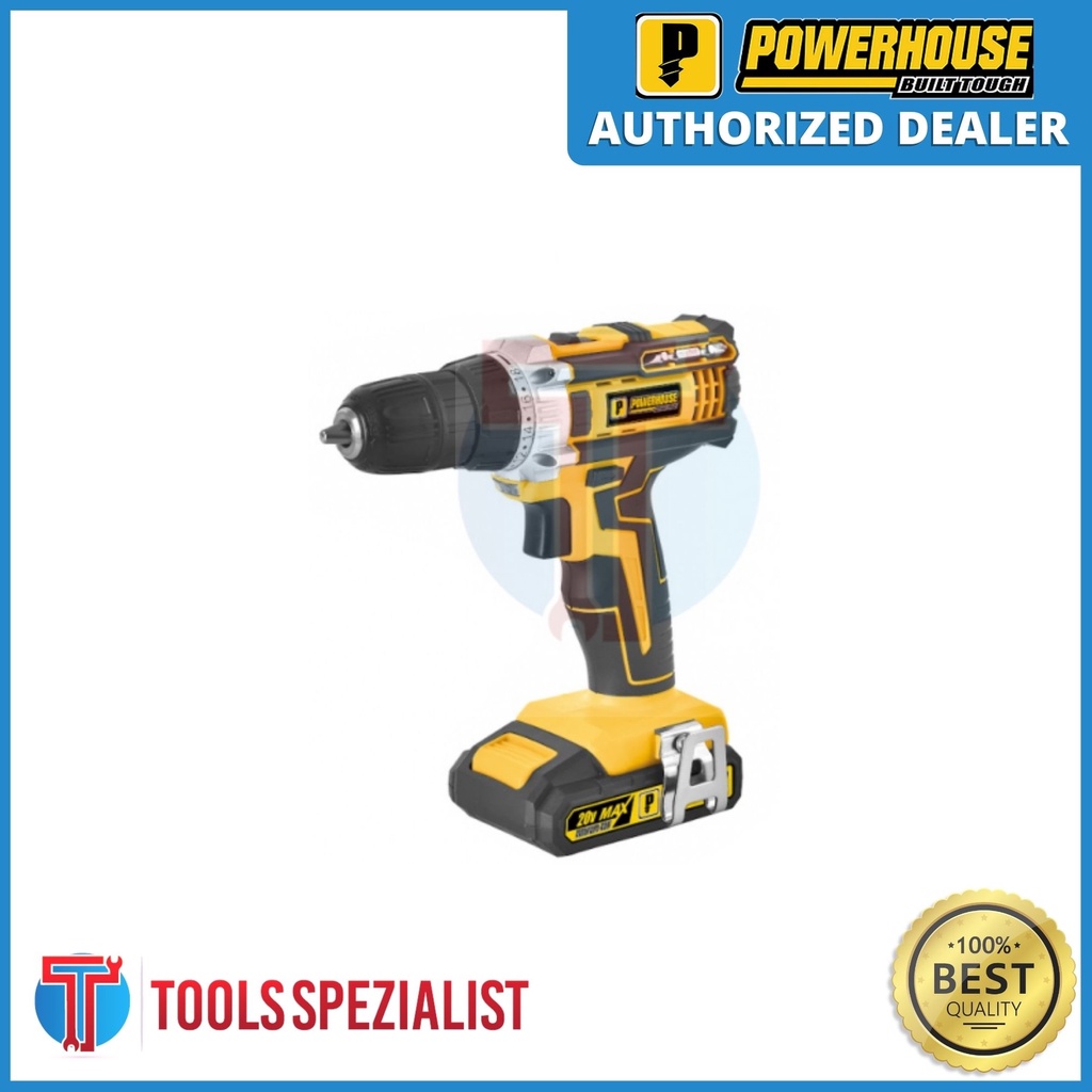 POWERHOUSE PH20VCDD CORDLESS DRIVER DRILL 13MM Shopee Philippines