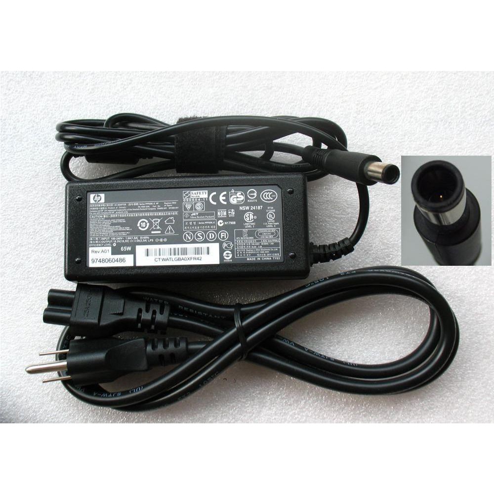 Charger For HP 18.5V 3.5A 7.4*5.0MM Compaq Presario CQ40 AC Adapter