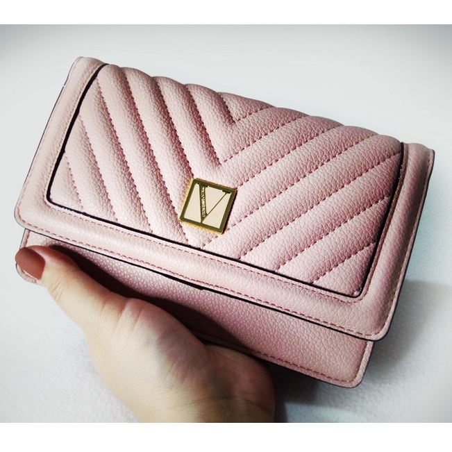 VICTORIA'S SECRET 100 Genuine Pink Wallet SALE! Shopee Philippines