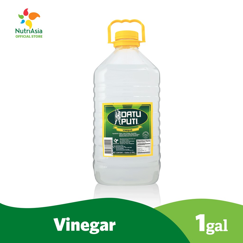 Datu Puti White Vinegar 1 Gallon Shopee Philippines