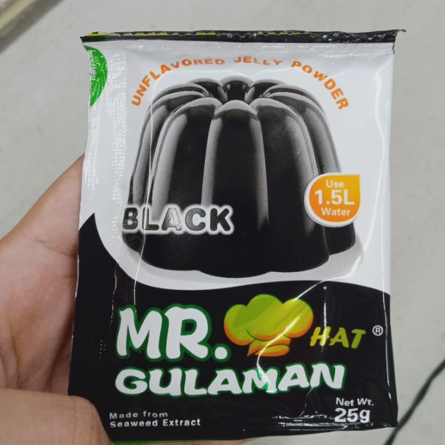 3pcs Mr. Gulaman (Black) good for coffee jelly Shopee Philippines