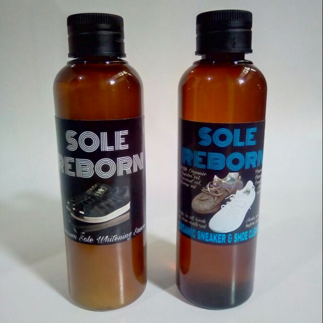 Sole Reborn Sole Whitening Sauce & Shoe Cleaner Bundle Shopee Philippines