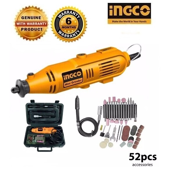 INGCO MG1309P Original Mini Straight Die Pencil Grinder / Rotary Tool
