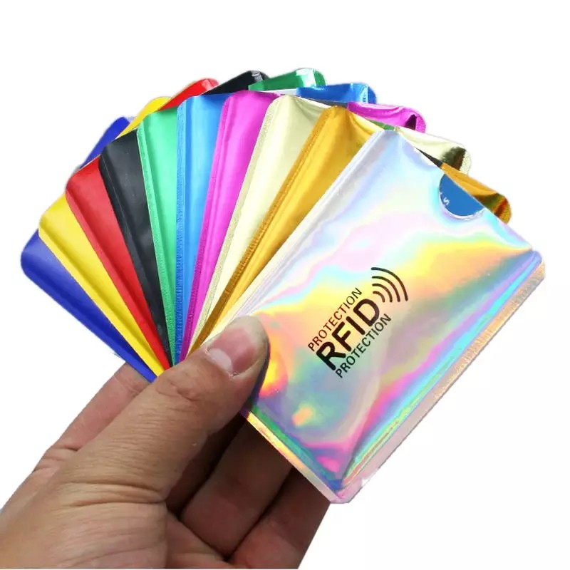 Anti RFID/NFC Wallet Blocking Credit Card Case Protection Shopee