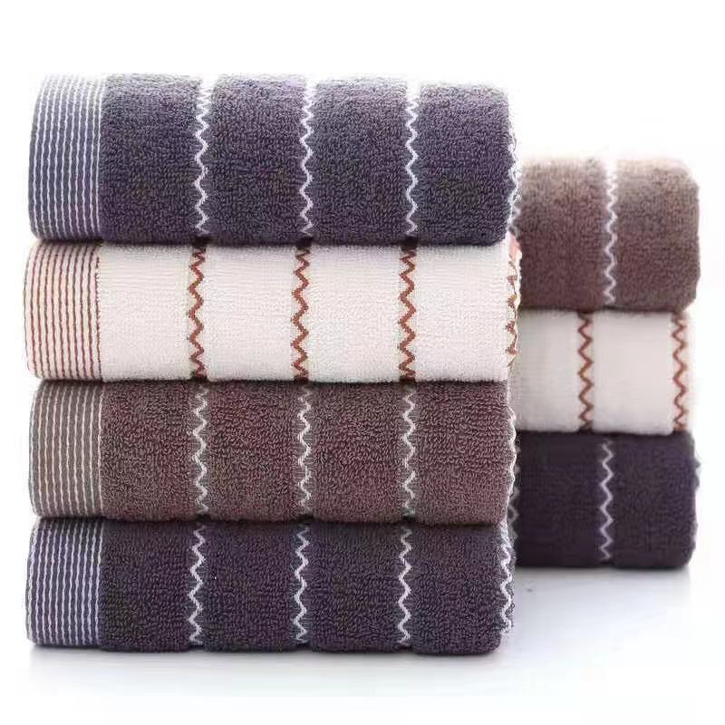 High Quality Gym Towel Soft Water Absorbent / Face Towel 100 Cotton