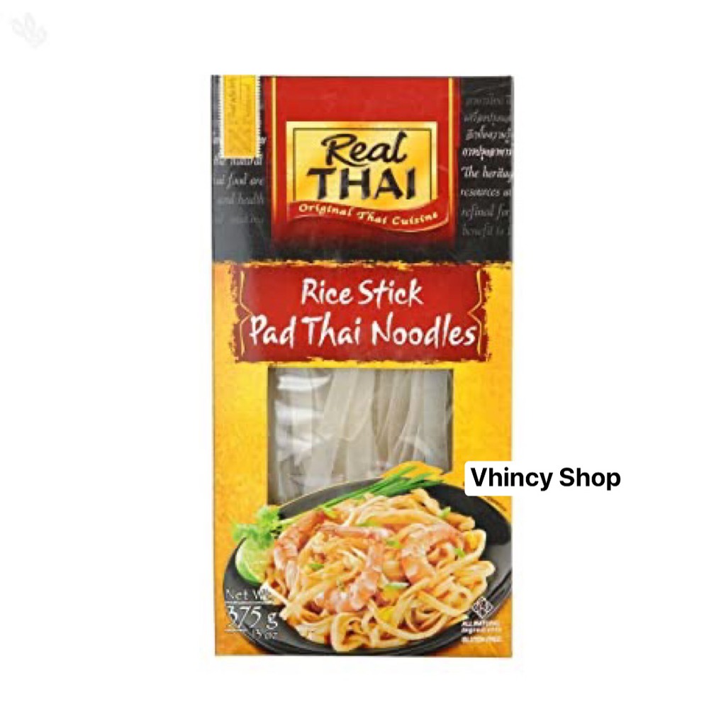 Real Thai Rice Stick Pad Thai Noodles 10mm, 375g Shopee Philippines