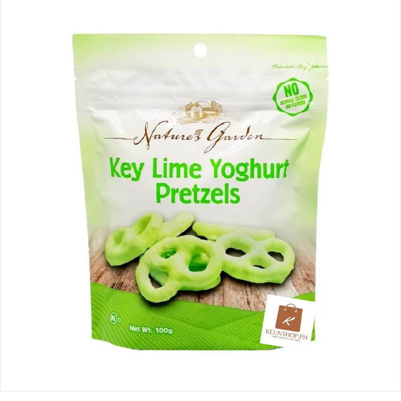 Nature's Garden Key Lime Yogurt Covered Pretzels 100g Shopee Philippines