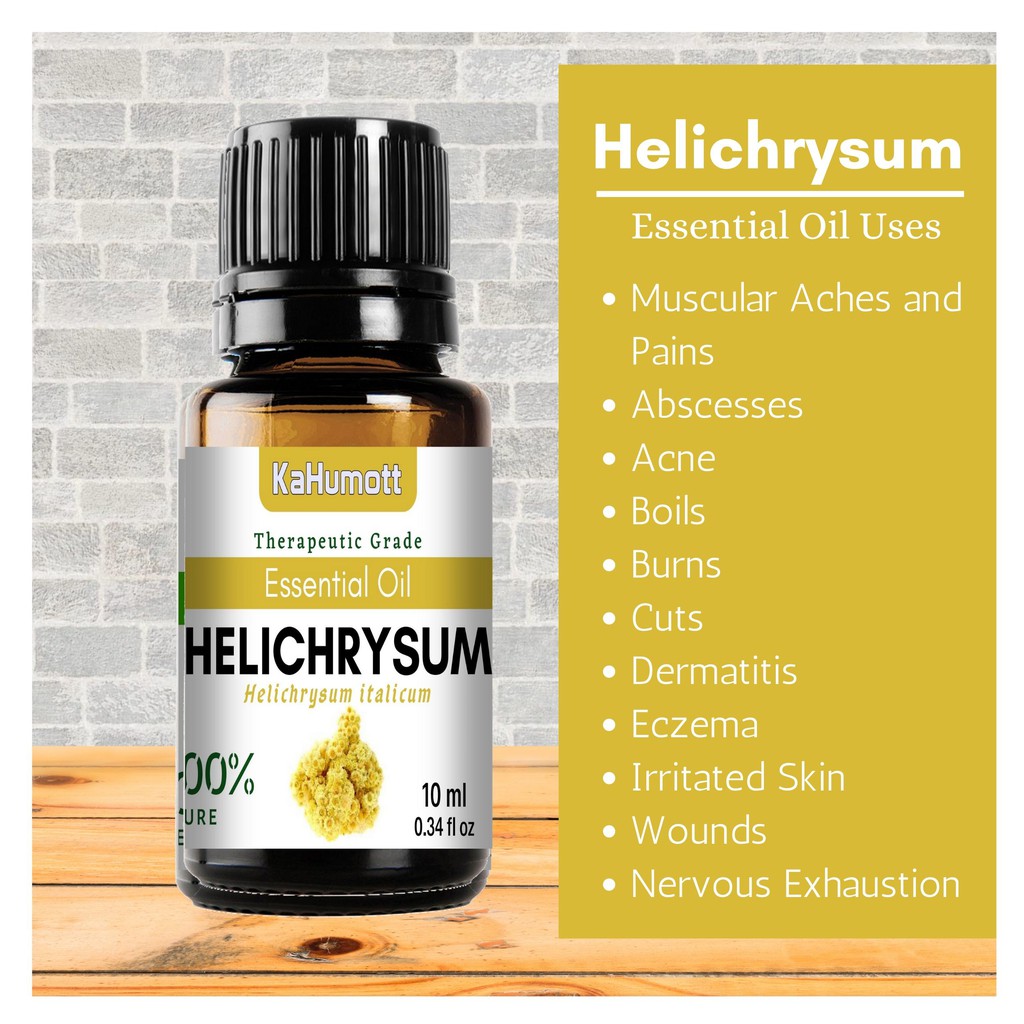 HELICHRYSUM 100 Pure Essential Oil 10 ml Shopee Philippines