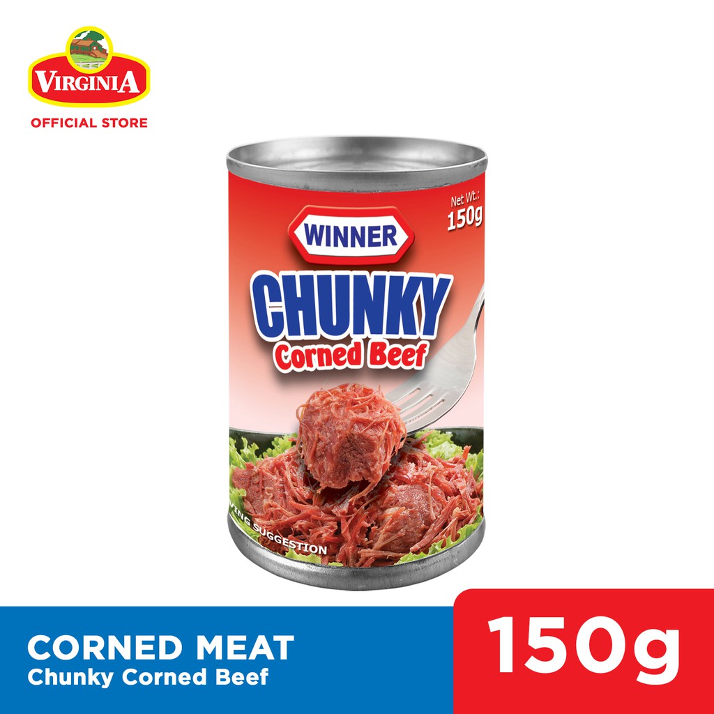 Winner Chunky Corned Beef 150g Shopee Philippines