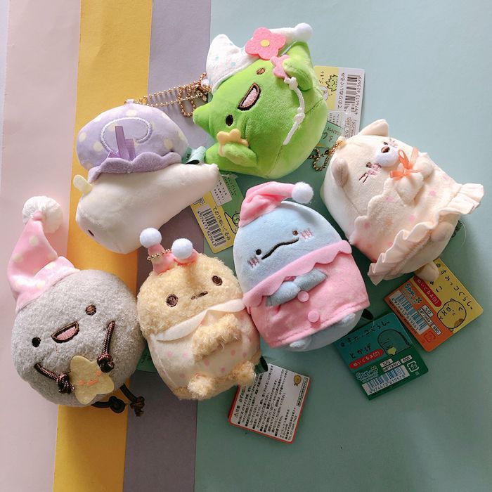 Sumikko Gurashi Dolls Fried Shrimp Pajamas Party Plush Doll Shopee