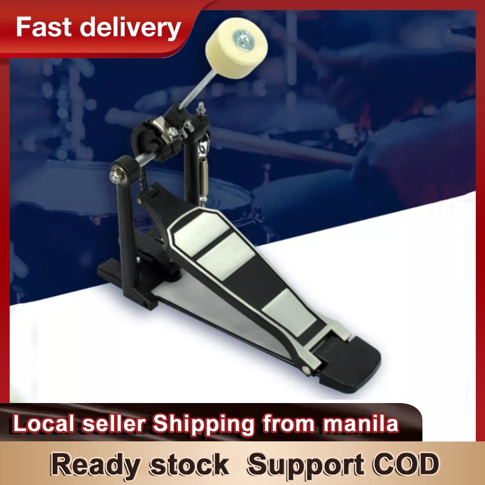 Drum Pedal Single Bass Alloy Jazz Drum Pedal Chain Drive Adult Music