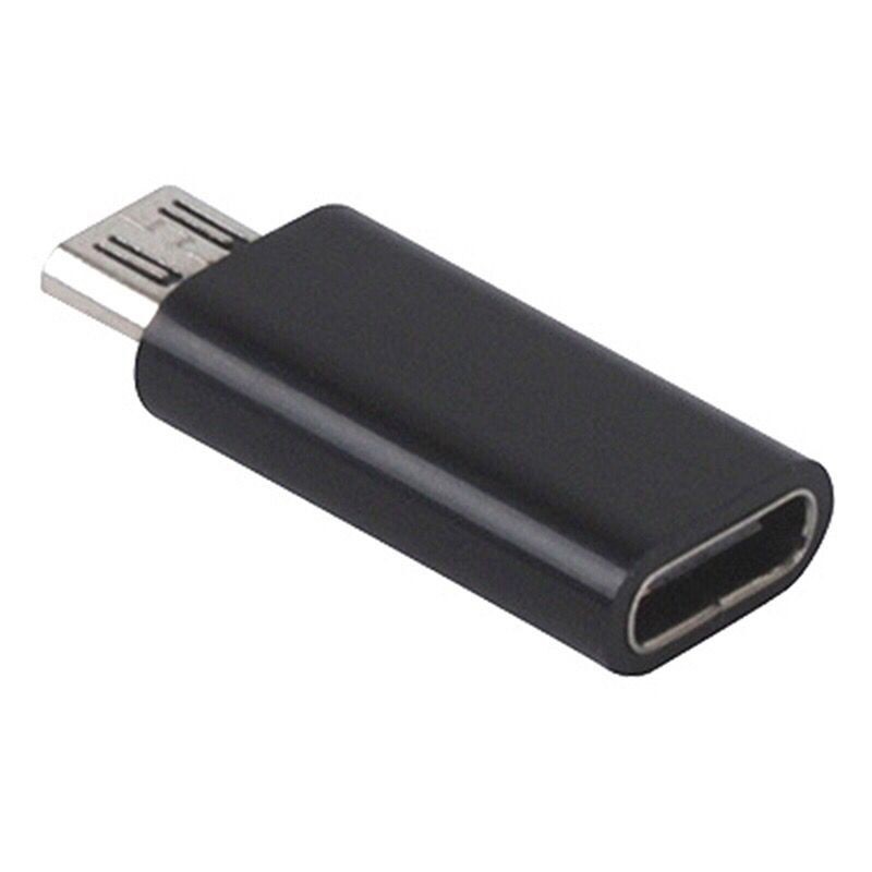 OTG Type C Female To micro USB V8 Male Adapter Shopee