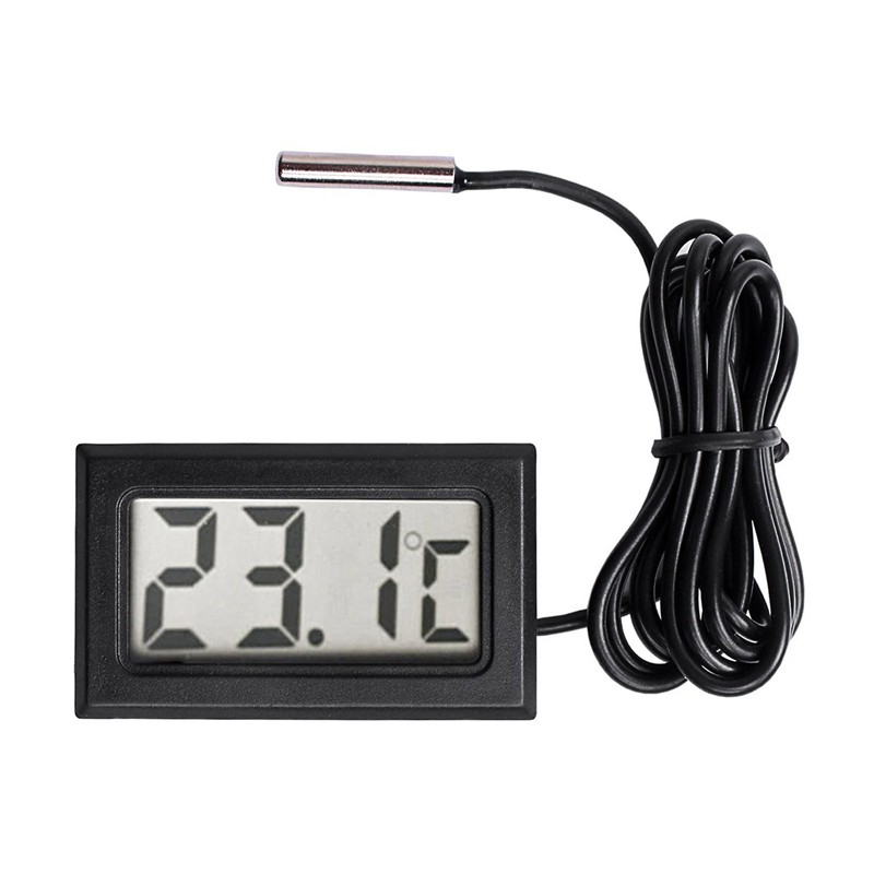 NEW Digital LCD Thermometer Temperature Gauge Probe Sensor 50°C TO