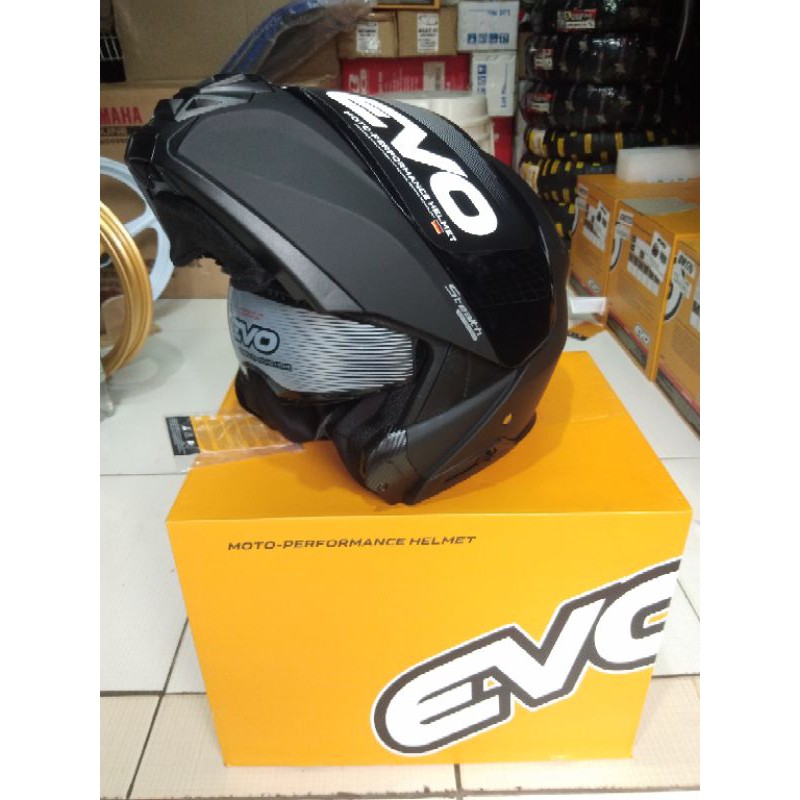 EVO VXR 4000 Matte Black Modular Helmets Shopee Philippines