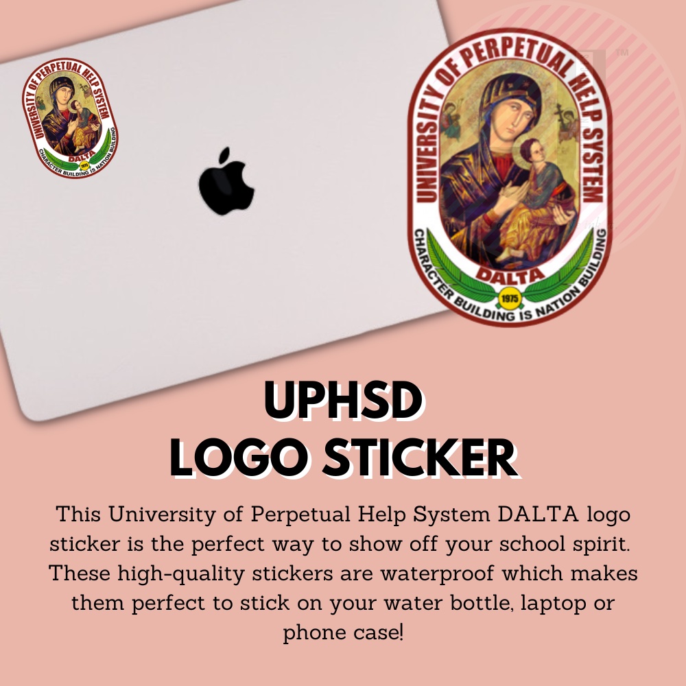 UPHSD Sticker Logo University Logo Sticker School Logo Sticker