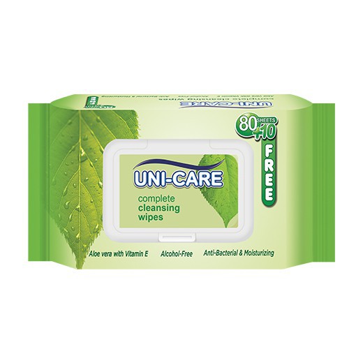 UniCare Complete Cleansing Wipes 90's Shopee Philippines