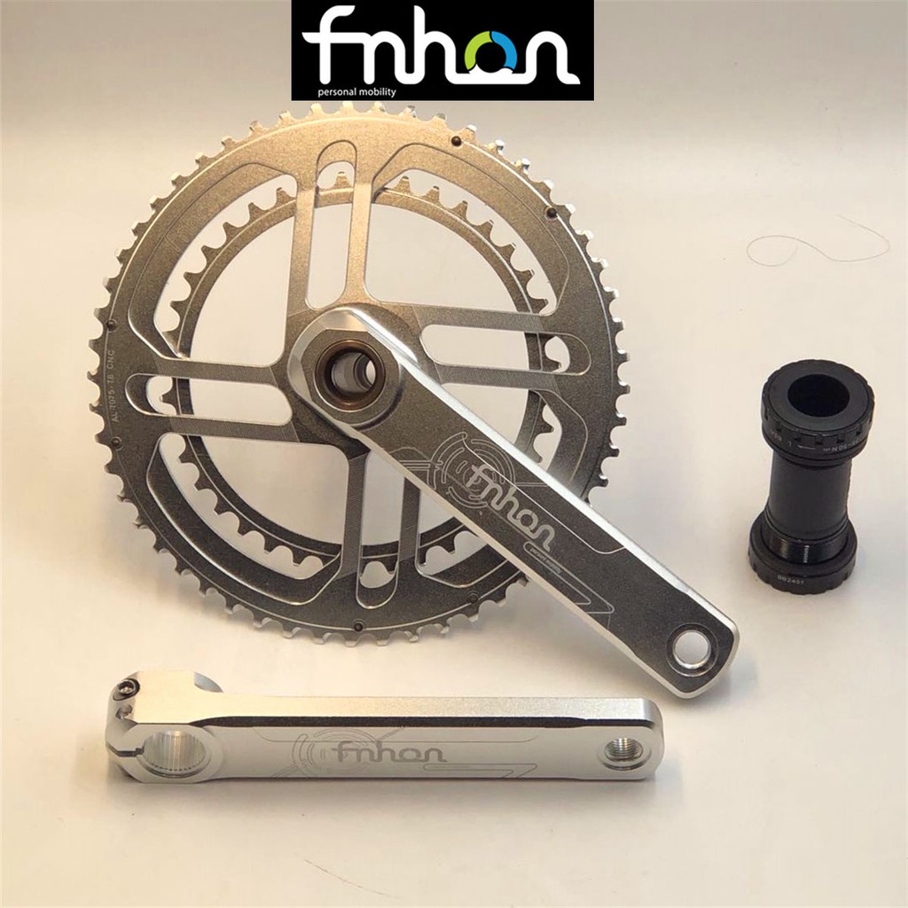 Fnhon crankshaft set is used for road bicycle folding bicycle high