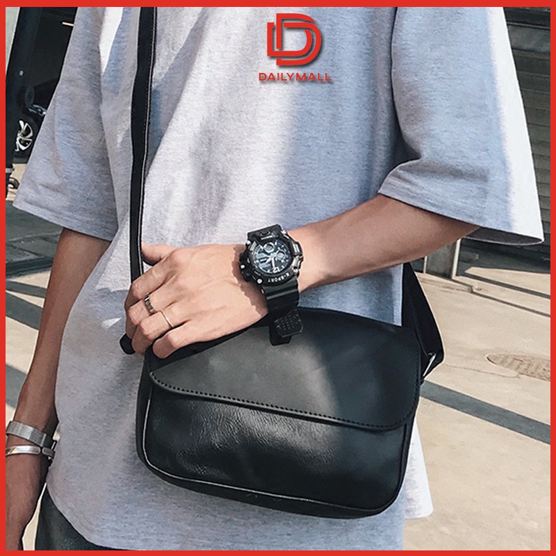 Sling Bag for Men Small Square Bag Shoulder Bags Luxury Men's Bag