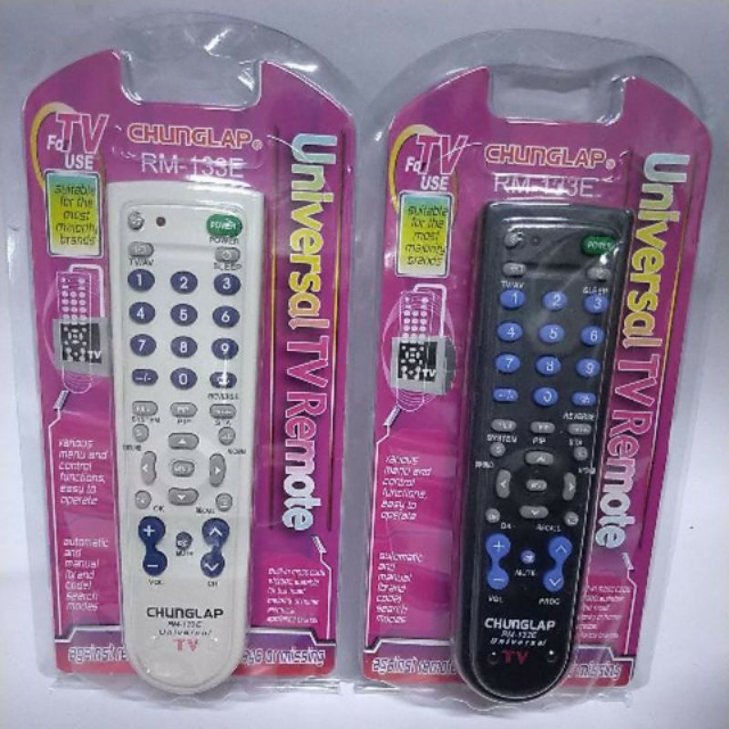 RM133 Chunglap Universal Tv Remote control old TVs Shopee Philippines