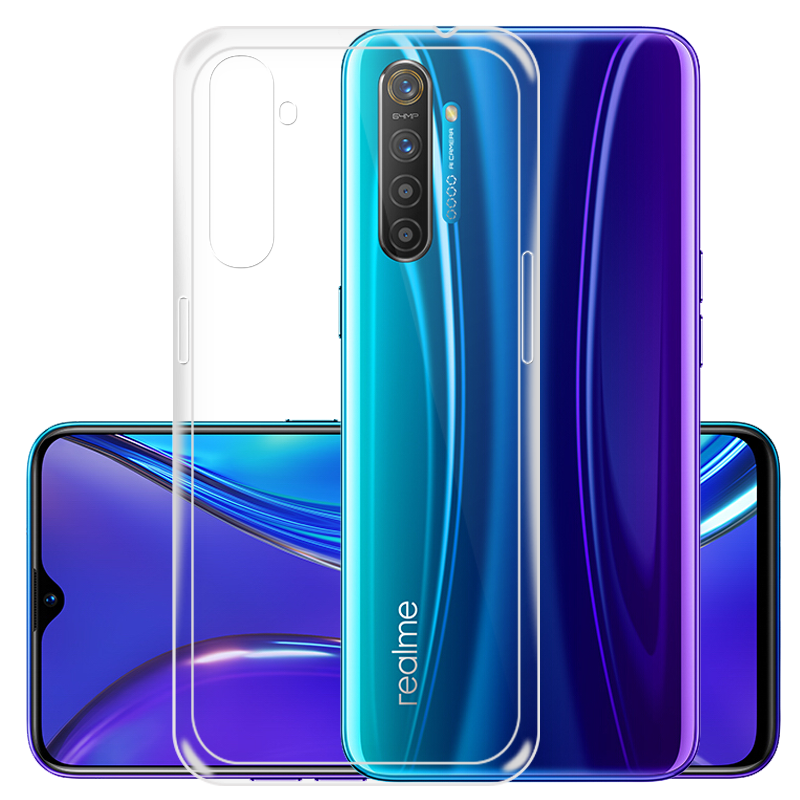 Transparent Case for OPPO A92/A52/A72 A12 A5S A7 A3S A12E A5 Realme 5i 6i 5 Pro C2 A1K C3 F9 F7